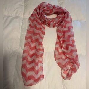VICTORIA LELAND DESIGNS | lightweight chevron pattern skinny scarf